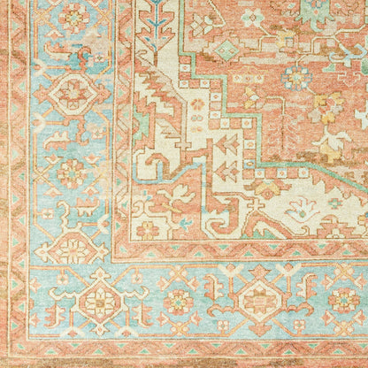 Hamadan HAM-2303 Alfombra de área hecha a mano de 4' x 6'