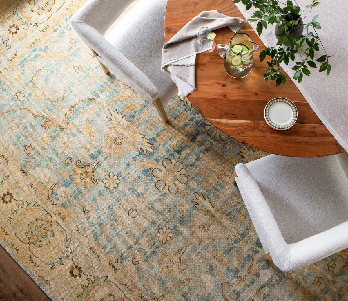 Hamadan HAM-2305 Hand Knotted Rug