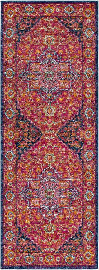 Harput HAP-1009 7ft Runner Machine Woven Runner Rug
