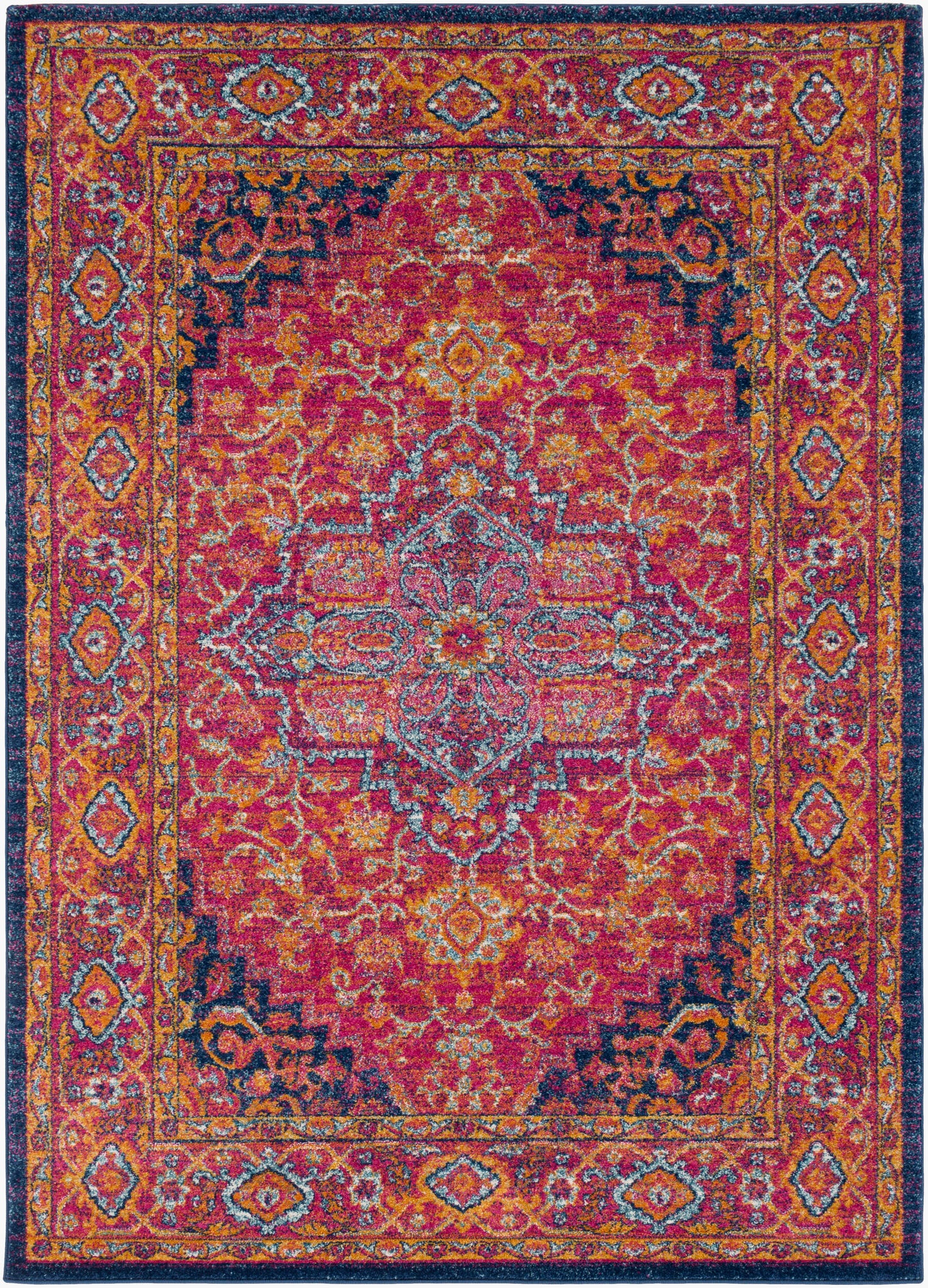 Alfombra tejida a máquina Harput HAP-1009 de 1,52 m x 2,13 m