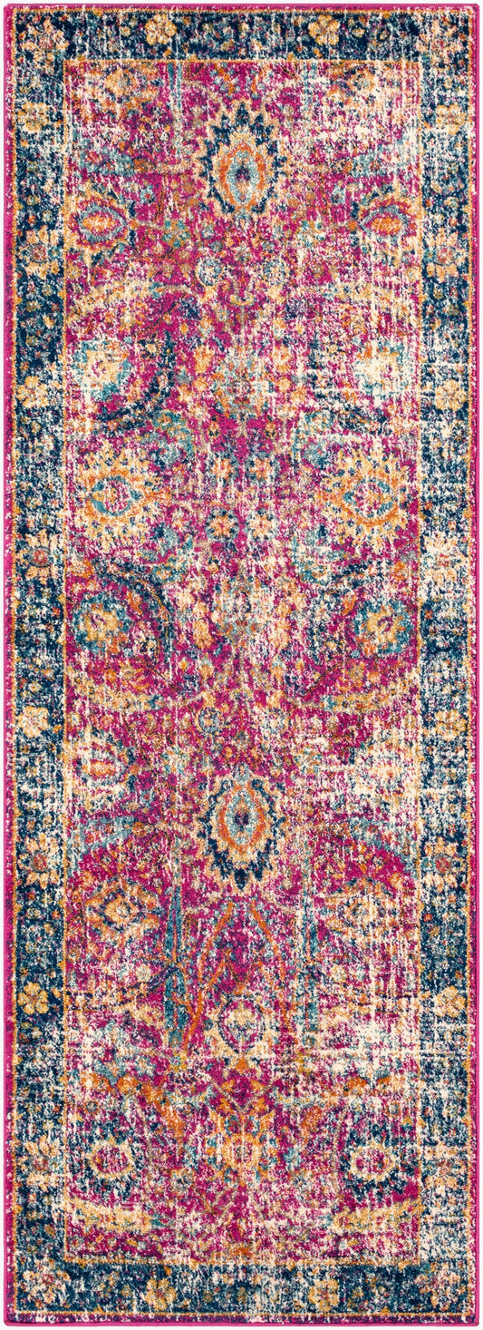 Harput HAP-1013 7ft Runner Machine Woven Runner Rug