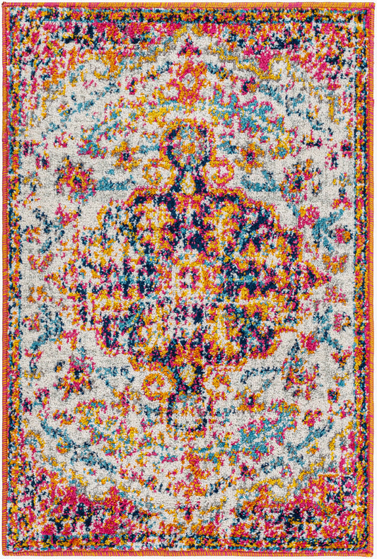 Harput HAP-1066 2' x 3' Machine Woven Accent Rug
