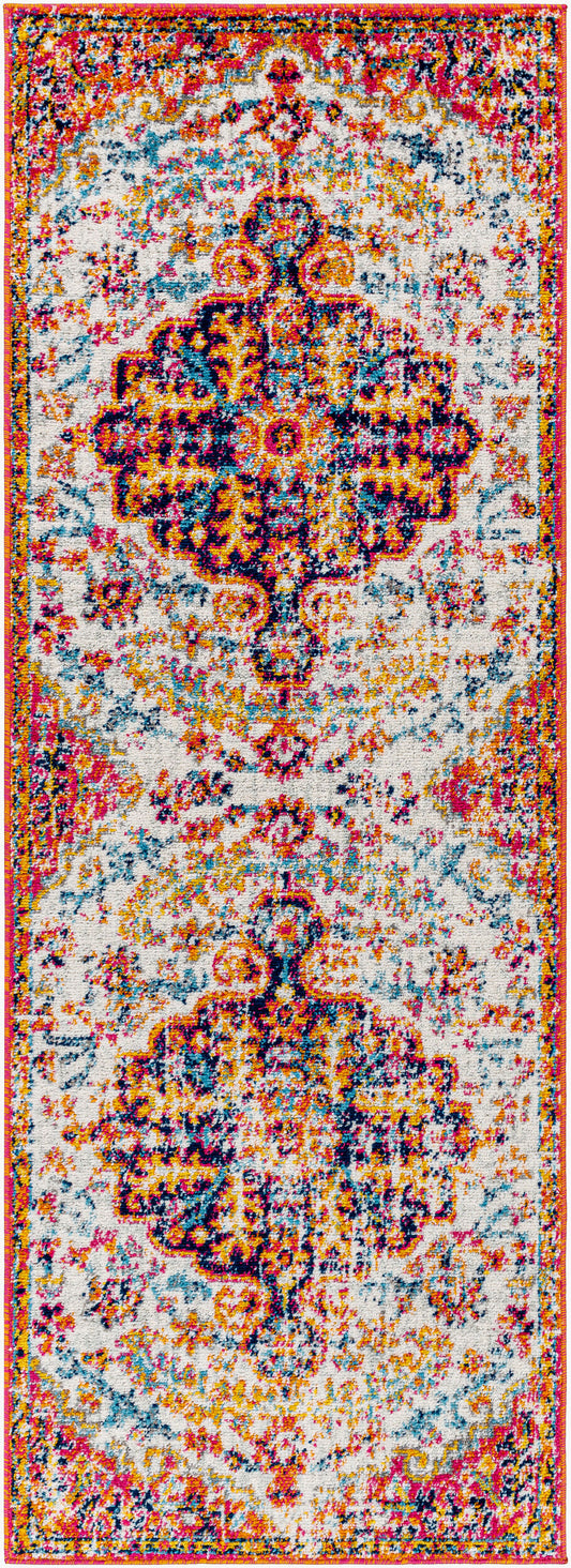 Harput HAP-1066 7ft Runner Machine Woven Runner Rug