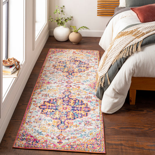 Harput HAP-1066 7ft Runner Machine Woven Runner Rug