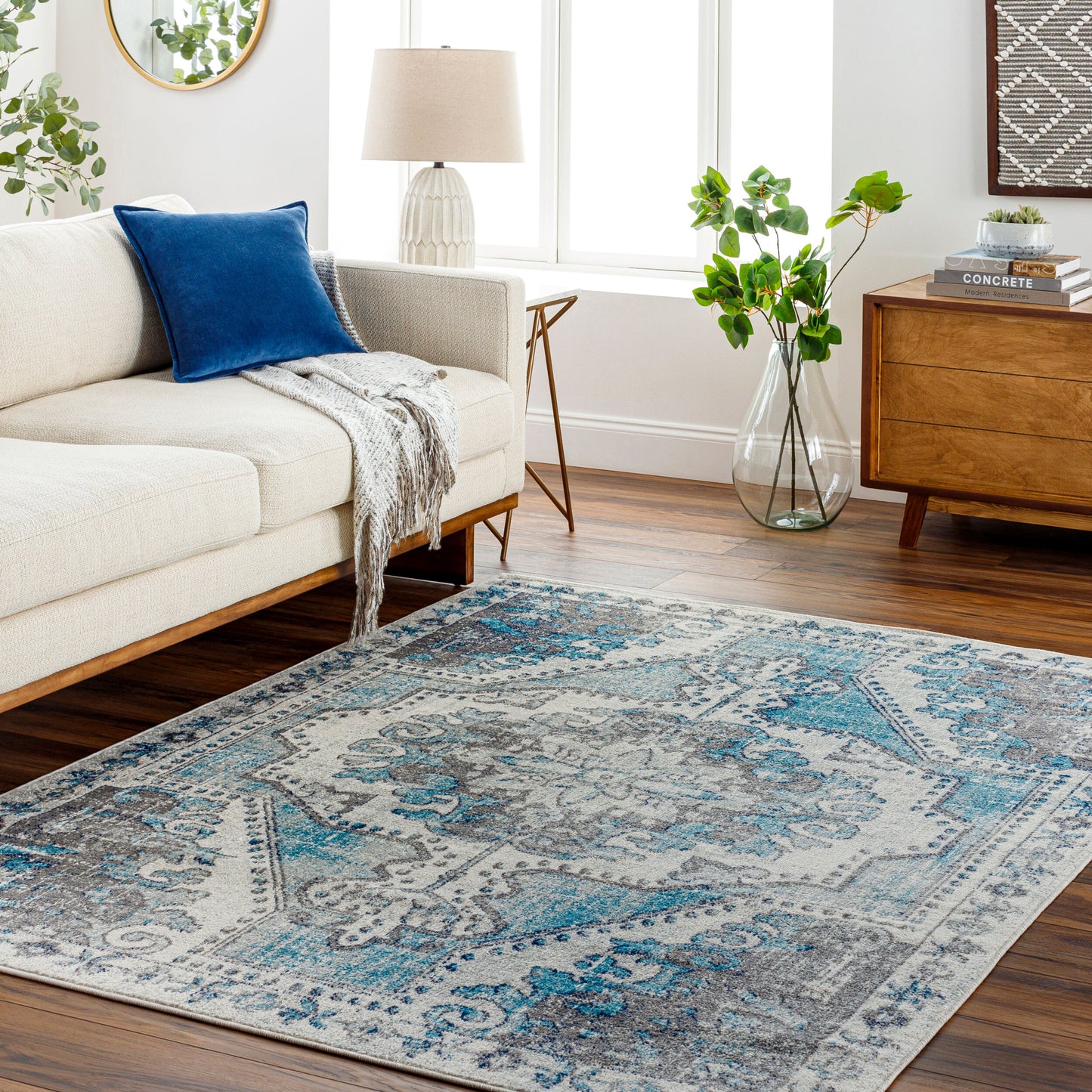 Alfombra tejida a máquina Harput HAP-1130 de 1,52 m x 2,13 m