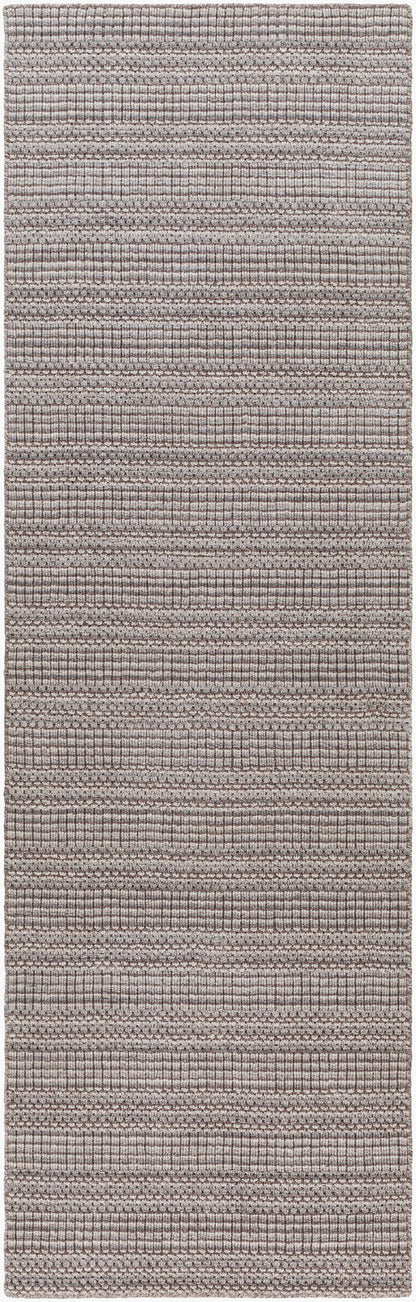 Hickory HCK-2304 8ft Runner Handmade Recyled Runner Rug