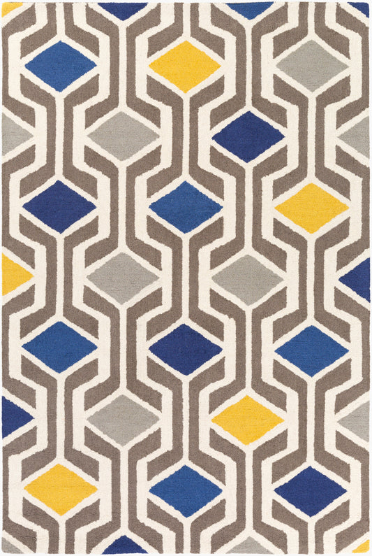Hilda HDA-2385 2' x 3' Handmade Wool Accent Rug