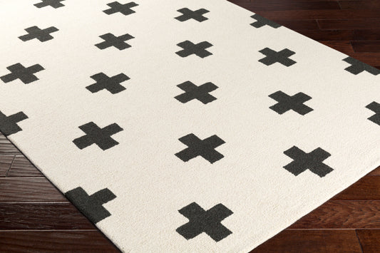 Hilda HDA-2390 2' x 3' Handmade Wool Accent Rug