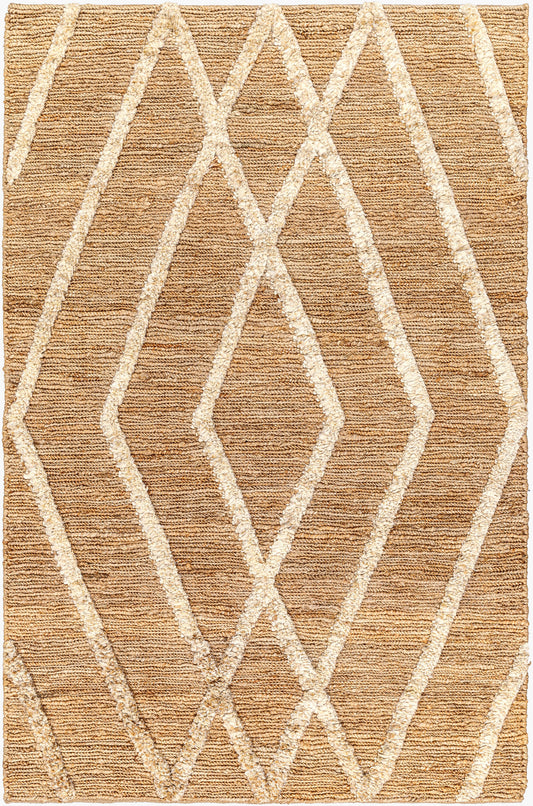 Hadley HDE-2300 2' x 3' Handmade Jute Accent Rug