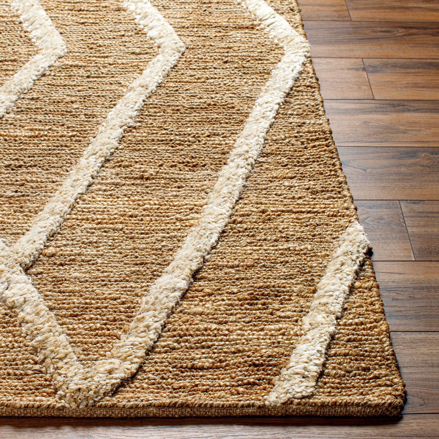 Hadley HDE-2300 8' x 10' Handmade Jute Area Rug