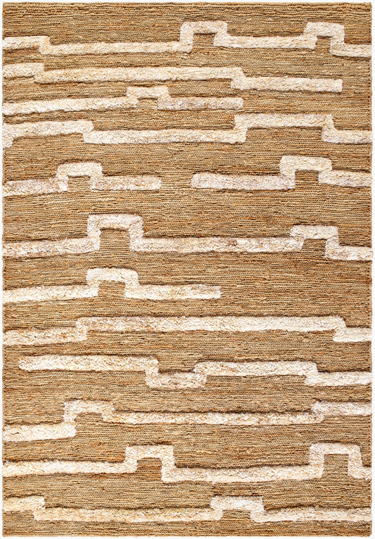 Hadley HDE-2301 2' x 3' Handmade Jute Accent Rug