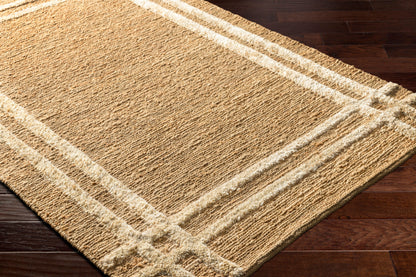 Hadley HDE-2302 2' x 3' Handmade Jute Accent Rug