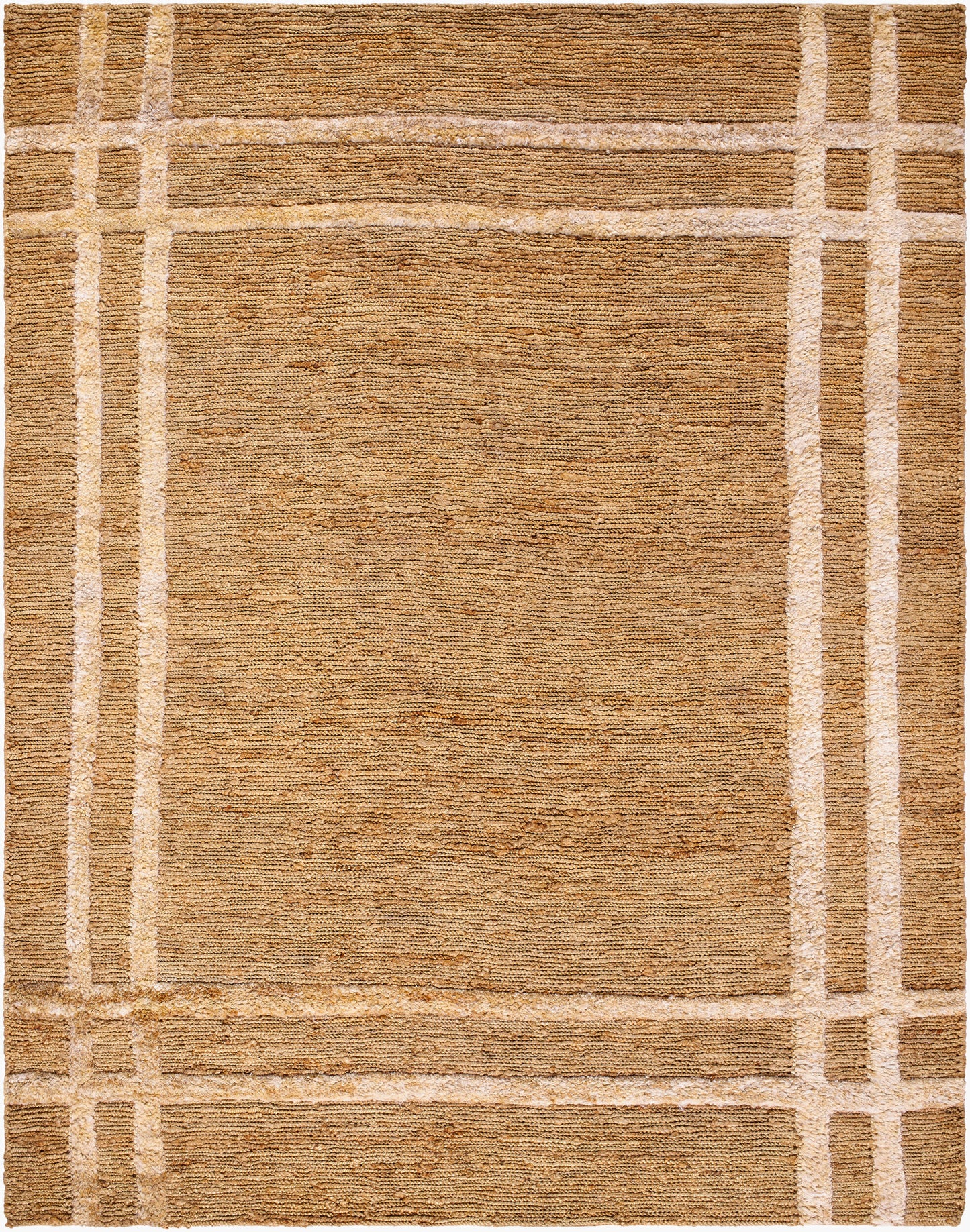 Alfombra de yute hecha a mano Hadley HDE-2302 de 8' x 10'