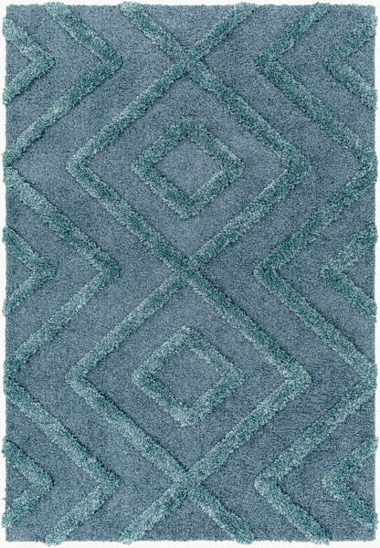 Alfombra tejida a máquina Hudson Shag HDS-2302 de 2,7 x 3,6 m