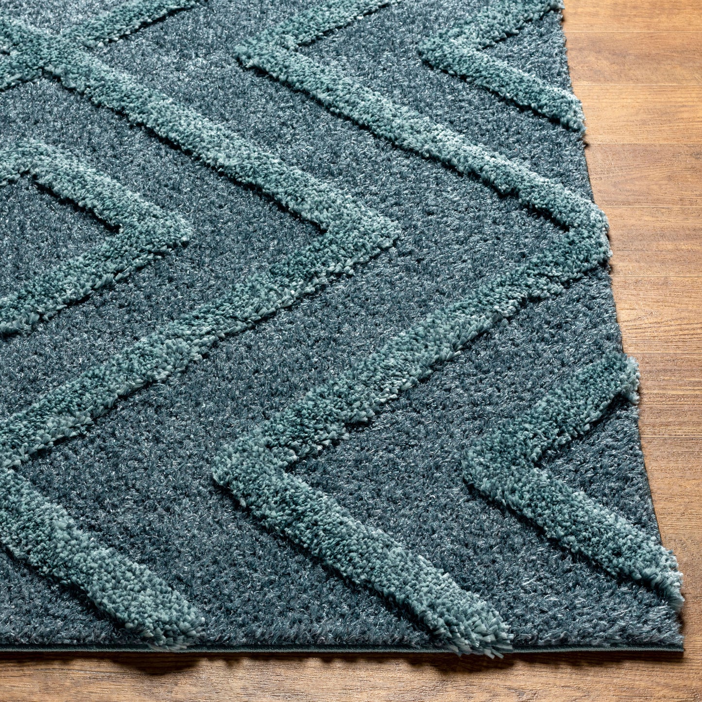 Alfombra tejida a máquina Hudson Shag HDS-2302 de 2,7 x 3,6 m