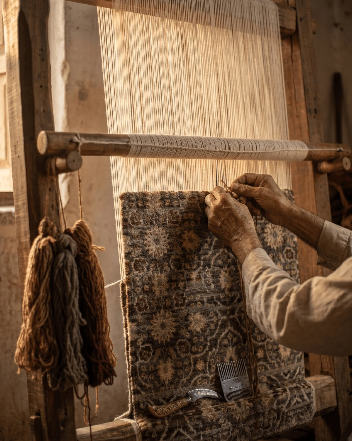 Handmade heritage rug