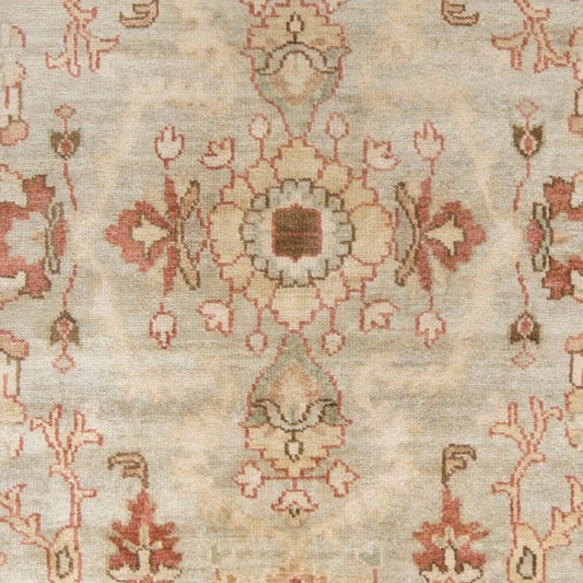 Hillcrest HIL-9000 2' x 3' Handmade Wool Accent Rug