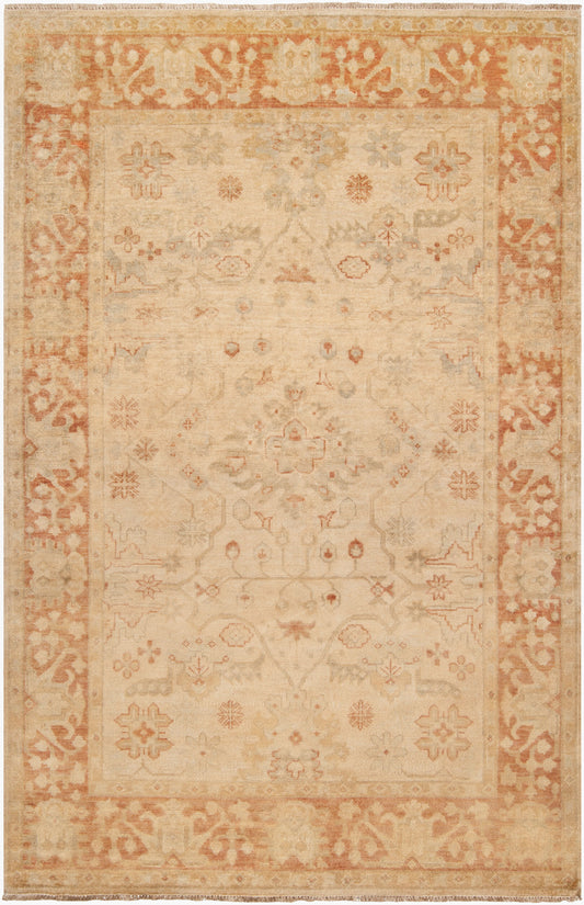 Hillcrest HIL-9007 2' x 3' Handmade Wool Accent Rug