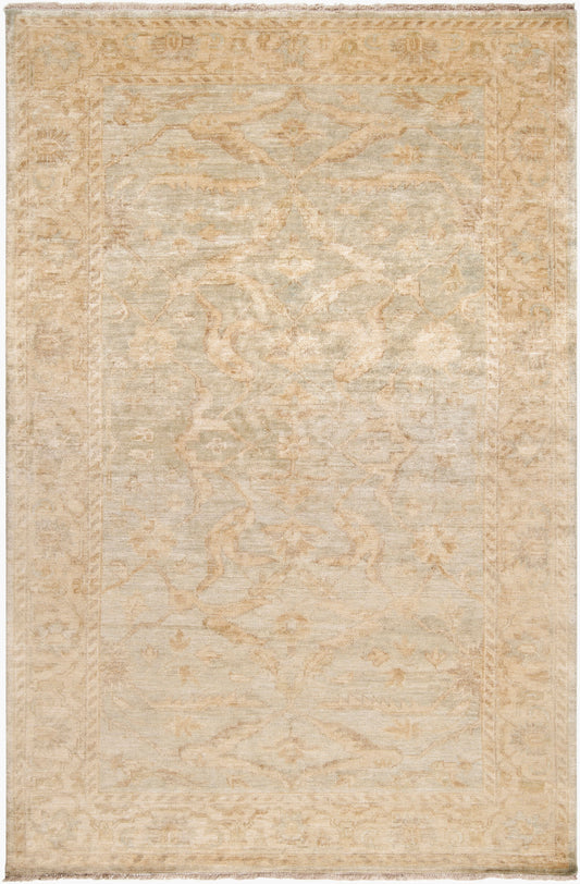 Alfombra de lana hecha a mano Hillcrest HIL-9010 de 8' x 10'