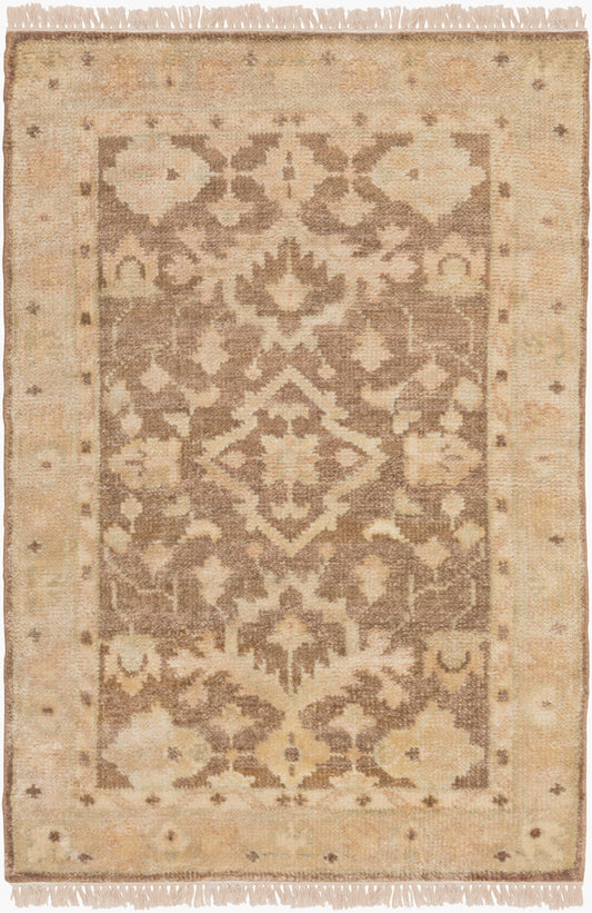 Hillcrest HIL-9011 2' x 3' Handmade Wool Accent Rug