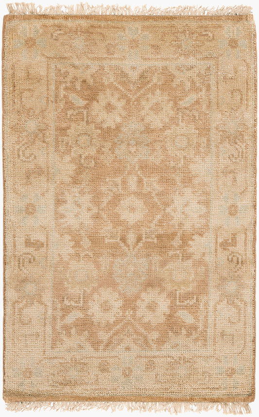 Hillcrest HIL-9012 3' x 5' Handmade Wool Accent Rug