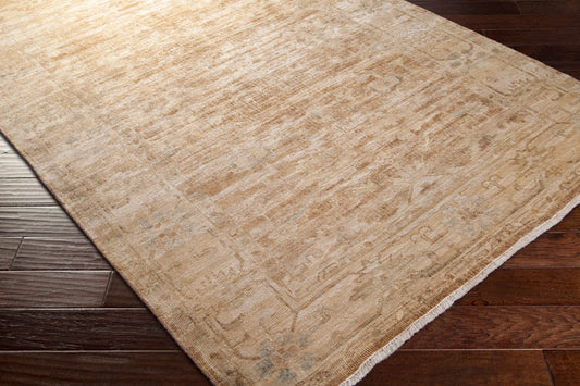 Hillcrest HIL-9012 3' x 5' Handmade Wool Accent Rug
