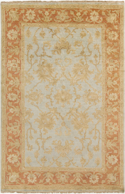 Hillcrest HIL-9014 2' x 3' Handmade Wool Accent Rug