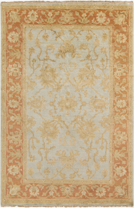 Hillcrest HIL-9014 2' x 3' Handmade Wool Accent Rug