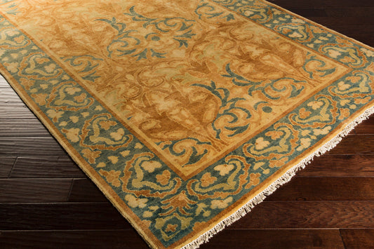 Hillcrest HIL-9019 3' x 5' Handmade Wool Accent Rug