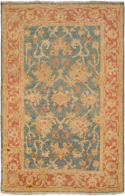 Hillcrest HIL-9026 2' x 3' Handmade Wool Accent Rug