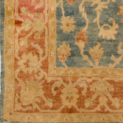 Hillcrest HIL-9026 3' x 5' Handmade Wool Accent Rug