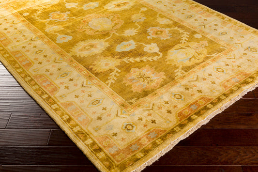 Hillcrest HIL-9027 3' x 5' Handmade Wool Accent Rug