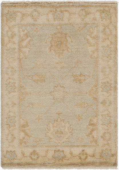 Hillcrest HIL-9033 2' x 3' Handmade Wool Accent Rug