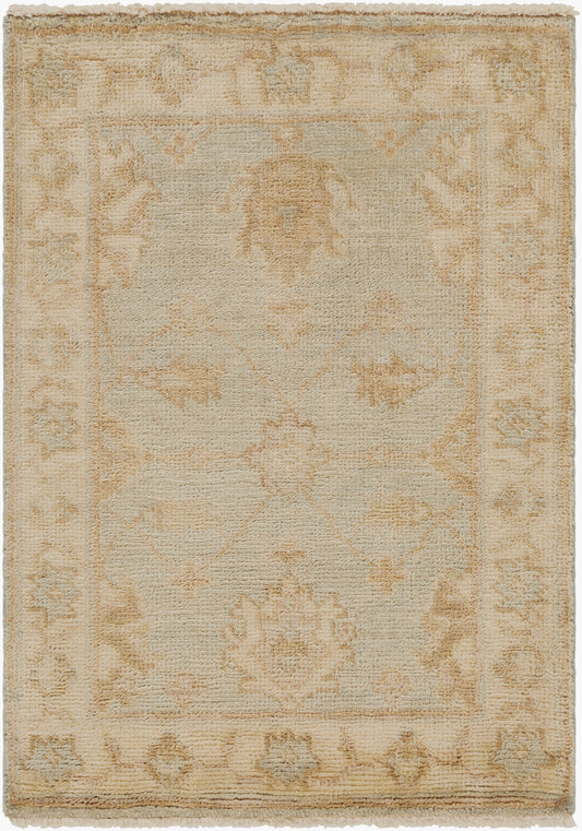 Hillcrest HIL-9033 2' x 3' Handmade Wool Accent Rug