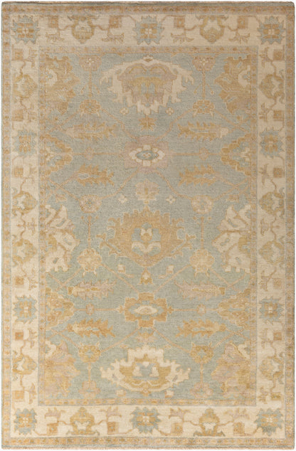 Hillcrest HIL-9033 5' x 9' Handmade Wool Area Rug