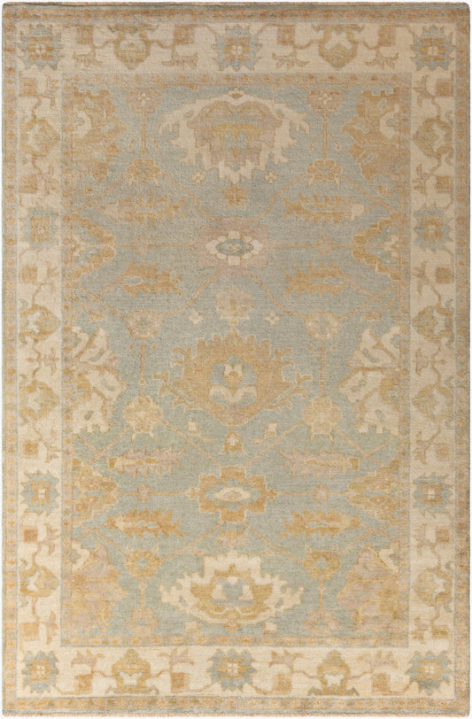 Hillcrest HIL-9033 3' x 5' Handmade Wool Accent Rug