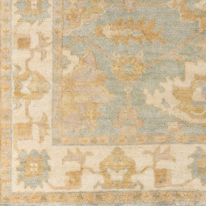 Hillcrest HIL-9033 3' x 5' Handmade Wool Accent Rug