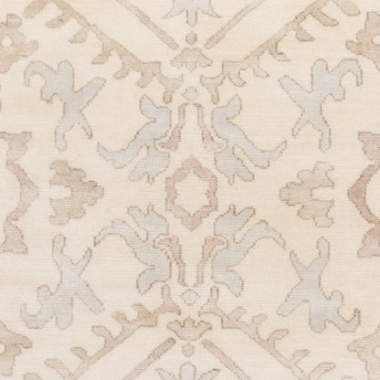 Alfombra decorativa de lana hecha a mano Hillcrest HIL-9040 de 2' x 3'