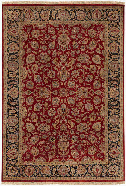 Alfombra de lana hecha a mano Heirloom HLM-6002 de 1,52 m x 2,74 m