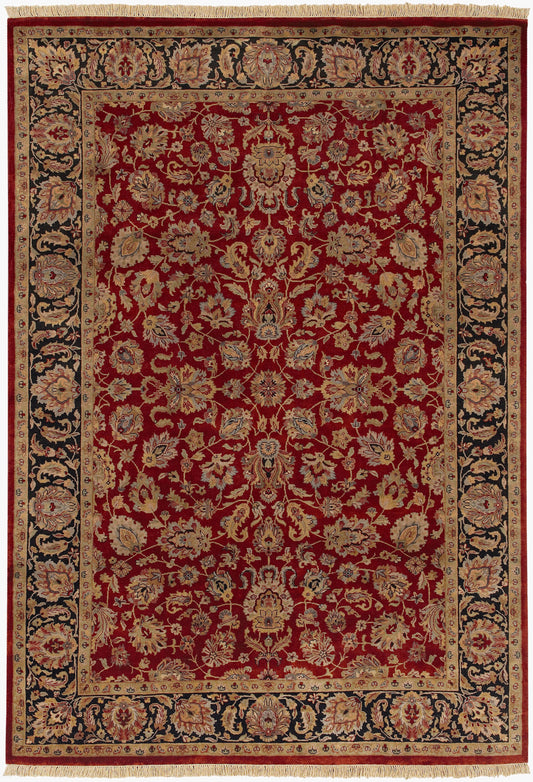 Alfombra de lana hecha a mano Heirloom HLM-6002 de 1,52 m x 2,74 m