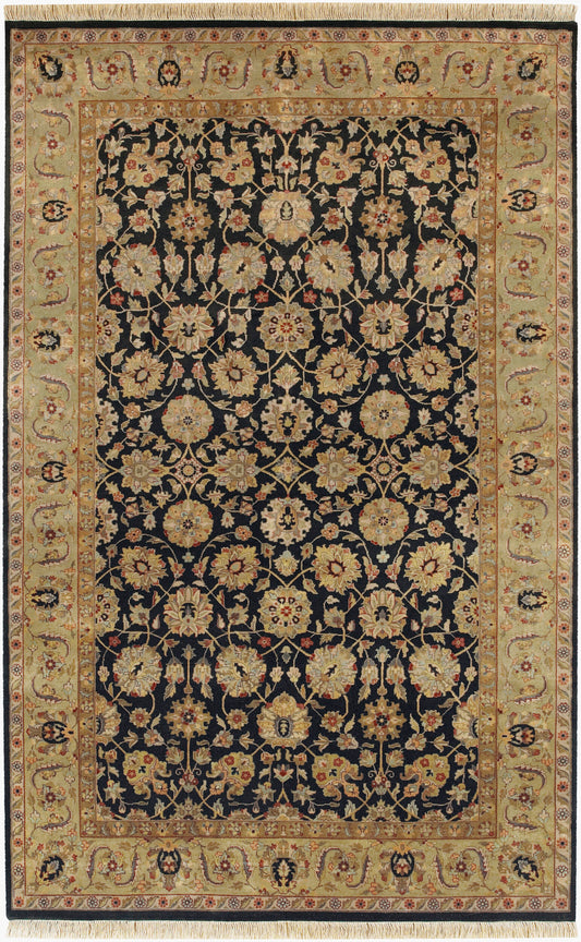 Heirloom HLM-6004 3' x 5' Handmade Wool Accent Rug