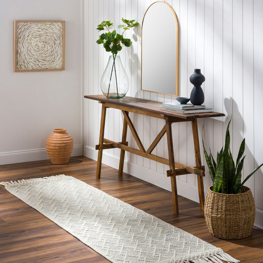 Hemingway HMG-2304 7ft Runner Handmade Runner Rug