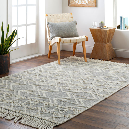 Hemingway HMG-2307 3ft Round Handmade Accent Rug