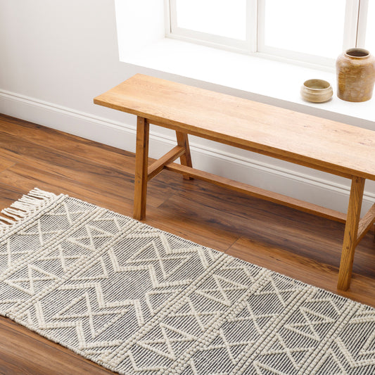 Hemingway HMG-2307 7ft Runner Handmade Runner Rug