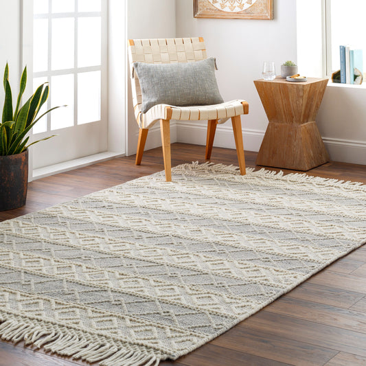 Hemingway HMG-2308 3ft Round Handmade Accent Rug