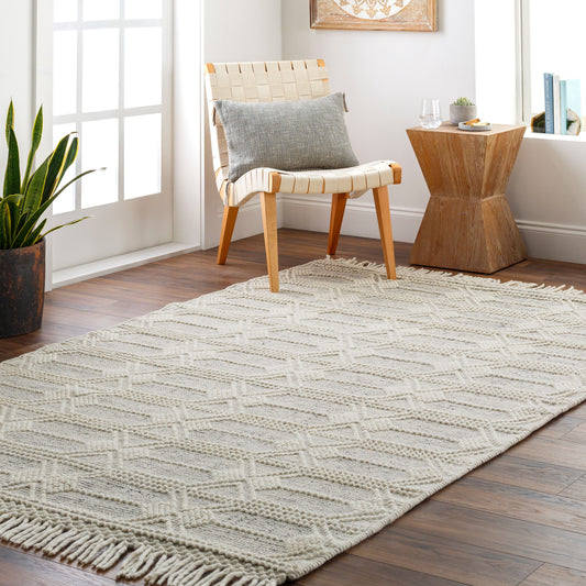 Hemingway HMG-2310 3ft Round Handmade Accent Rug