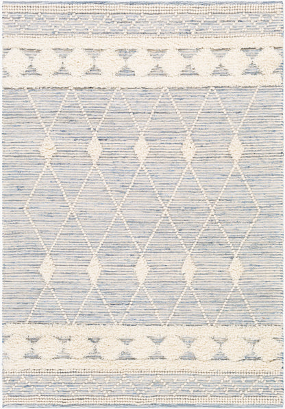 Handira HNR-2302 Alfombra de área hecha a mano de 5' x 7'