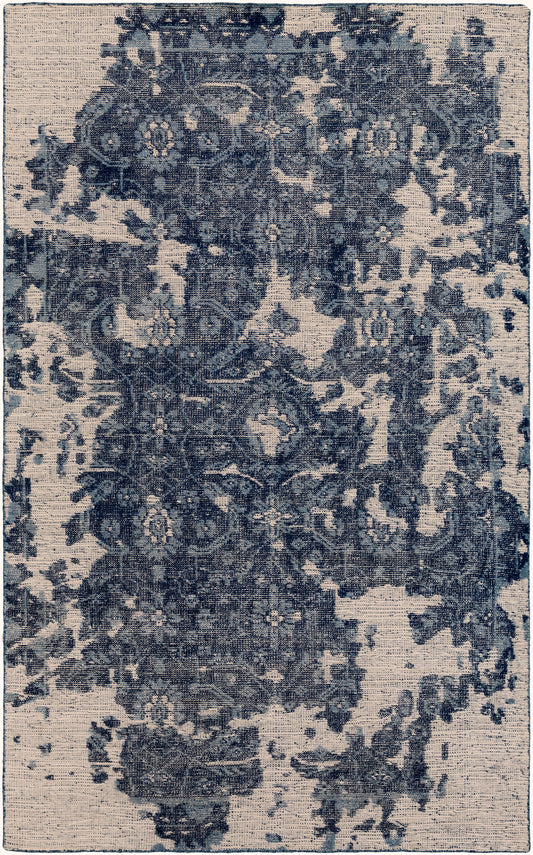 Hoboken HOO-1000 2' x 3' Handmade Wool Accent Rug