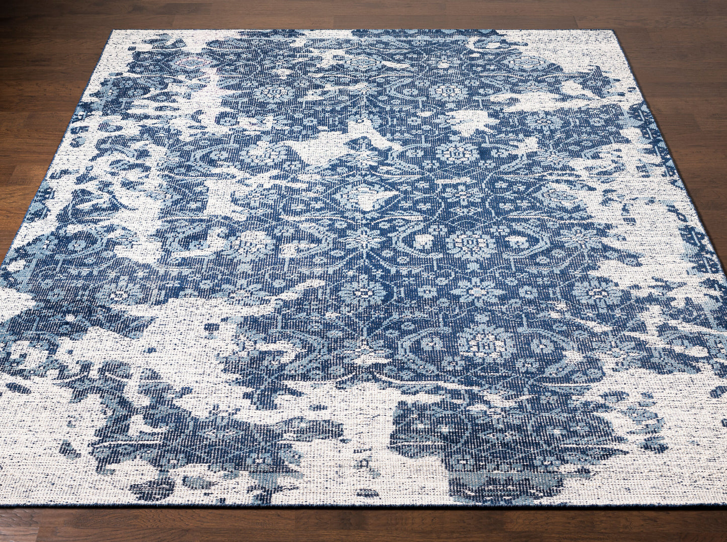Hoboken HOO-1000 2' x 3' Handmade Wool Accent Rug