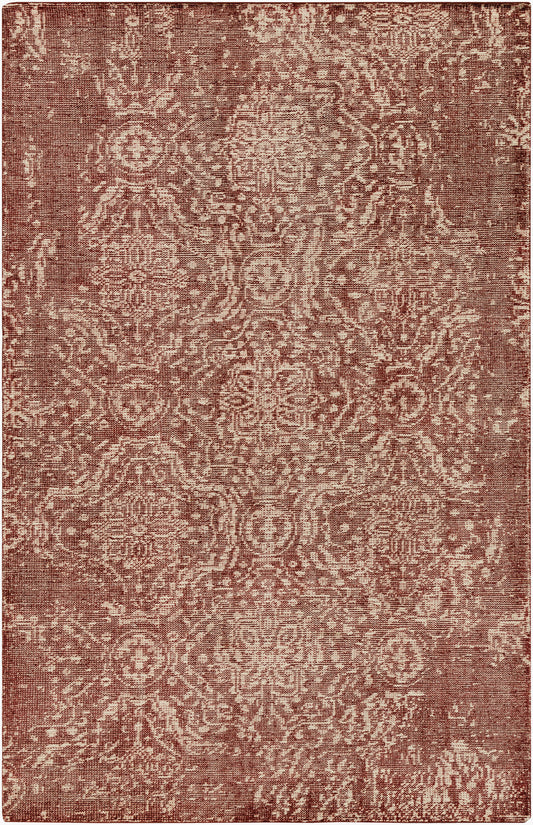 Hoboken HOO-1011 6' x 9' Handmade Wool Area Rug